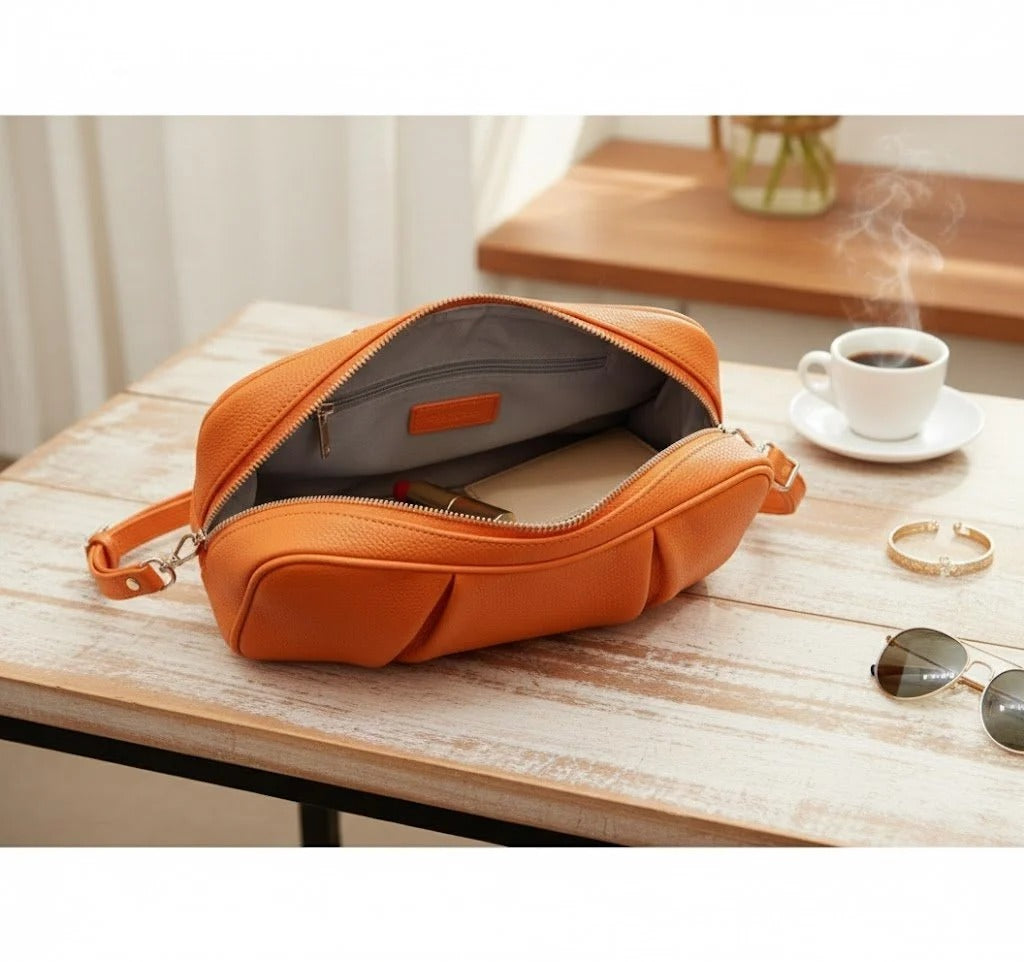 Pebbled Crossbody Bag